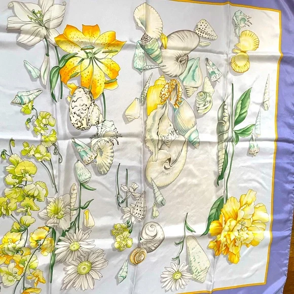 Valentino Vintage Silk Scarf - Picture 4 of 8